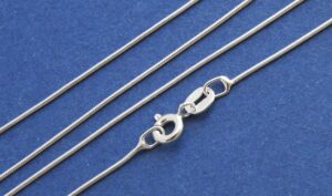 Łańcuszek żmijka 42mm splot 0.8mm