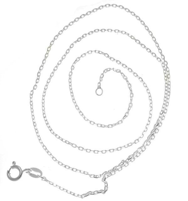 Srebrny łańcuszek 55cm